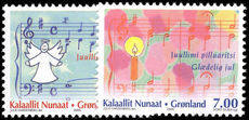 Greenland 2006 Christmas sheet stamps unmounted mint.