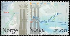 Norway 1996 Natural Gas unmounted mint.