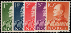 Norway 1959 high value set unmounted mint.