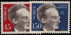 Norway 1962 Vilhelm Bjerknes unmounted mint.