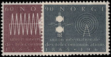 Norway 1965 ITU unmounted mint.