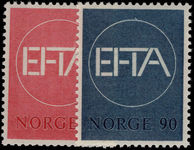 Norway 1967 EFTA unmounted mint.