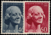 Norway 1967 Johanne Dybwad unmounted mint.