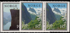 Norway 1976 Norwegian Scenery booklet pairs unmounted mint.