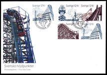 Sweden 2009 High Buildings First Day Cover