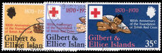 Gilbert & Ellice Islands 1970 Centenary of British Red Cross fine used.