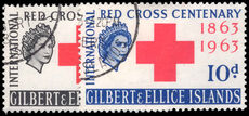 Gilbert & Ellice Islands 1963 Red Cross Centenary fine used.