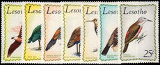 Lesotho 1971 Birds unmounted mint.