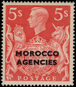 Morocco Agencies 1949 5s lightly mounted mint.