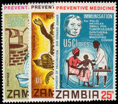 Zambia 1970 Preventative Medice unmounted mint.