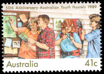 Australia 1989 50th Anniversary of Australian Youth Hostels unmounted mint.