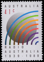 Australia 1989 50th Anniversary of Radio Australia unmounted mint.