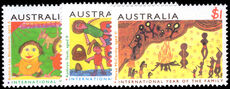 Australia 1994 International Year of the Family. Children's Paintings unmounted mint.