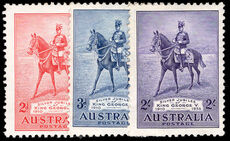 Australia 1935 Silver Jubilee lightly mounted mint.