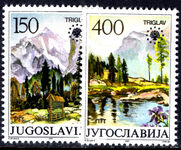 Yugoslavia 1987 Nature Protection. Triglav National Park unmounted mint.