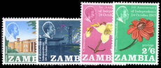 Zambia 1965 First Anniversary of Independence unmounted mint.