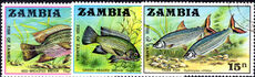 Zambia 1971 Fish fine used.