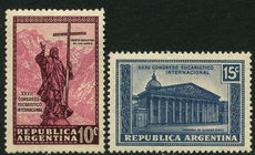 Argentina 1934 Eucharist Congress unmounted mint.
