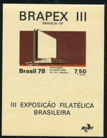 Brazil 1978 Brapex souvenir sheet unmounted mint.