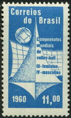 Brazil 1960 Volleyball unmounted mint.