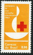 Brazil 1963 Red Cross unmounted mint.