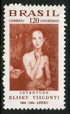 Brazil 1966 Art Visconti unmounted mint.