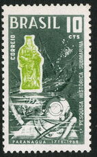 Brazil 1968 Diving Exploration unmounted mint.