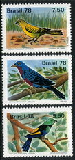 Brazil 1978 Birds unmounted mint.