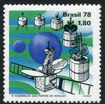 Brazil 1978 Intelsat Satellite unmounted mint.