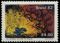 Brazil 1982 Thanksgiving Day unmounted mint.