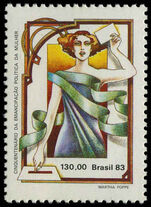 Brazil 1983 Womens Suffrage unmounted mint.