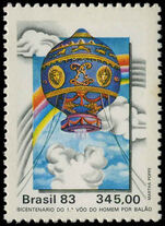 Brazil 1983 Montgolfier Balloon unmounted mint.