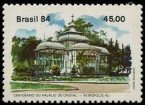 Brazil 1984 Petropolis Crystal Palace unmounted mint.