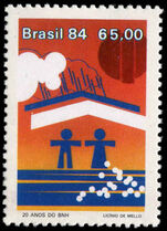 Brazil 1984 National Housing Bank unmounted mint.