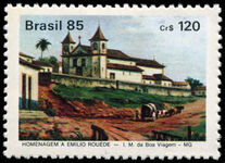 Brazil 1985 Artist Emilio Rouede unmounted mint.