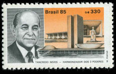 Brazil 1985 Tancredo Neves unmounted mint.