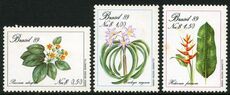 Brazil 1989 Orchids set unmounted mint.