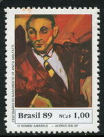 Brazil 1989 Anita Malfatti Art unmounted mint.