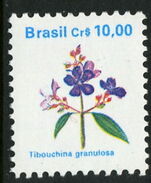 Brazil 1990 Tibouchina  Granulosa Flower unmounted mint.