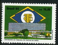 Brazil 1990 National Audit unmounted mint.