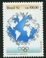 Brazil 1992 Barcelona Olympics unmounted mint.