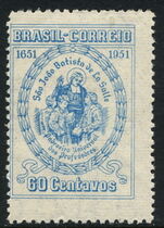 Brazil 1951 Jean-Baptiste la Salle unmounted mint.
