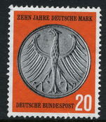 West Germany 1958 Currency Reform unmounted mint.