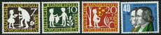 West Germany 1959 Humanitarian Relief Set unmounted mint.
