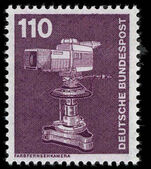 West Germany 1975-82 110pf TV Camera unmounted mint.