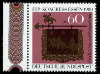 West Germany  1980 Philatelic Federation unmounted mint.