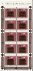 West Germany  1980 Philatelic Federation Sheetlet unmounted mint.