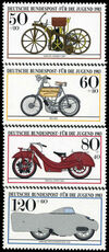 West Germany 1983 Motor Cycles unmounted mint.