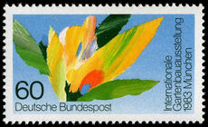West Germany 1983 Horticultural Show unmounted mint.