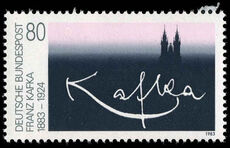 West Germany 1983 Franz Kafka unmounted mint.